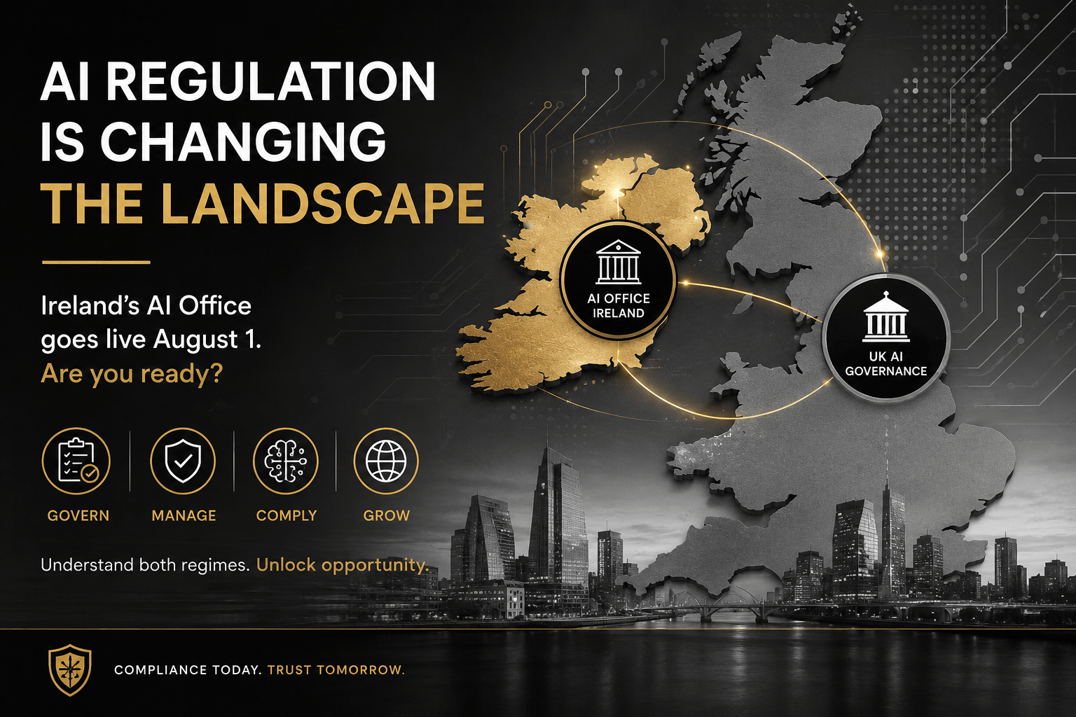 Compliance Managers - What's accurate about Ireland setting up an AI Office for the EU AI Act? 
