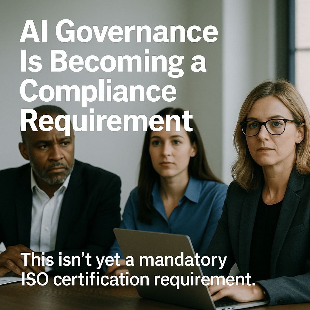 Compliance Managers - AI governance is becoming crucial for compliance in today's landscape. 