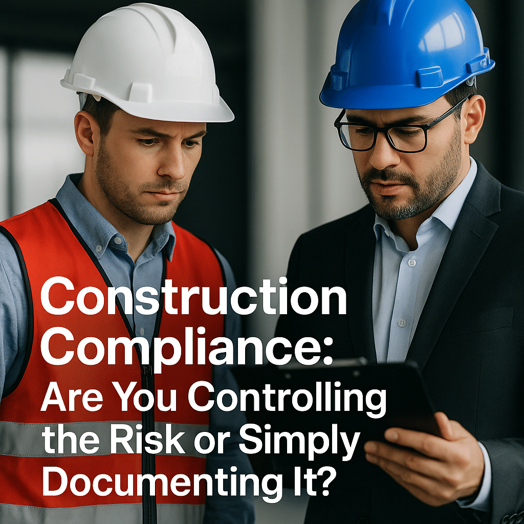 Compliance Managers - Construction compliance isn't just about paperwork. Are you truly controlling risks on-site? 
