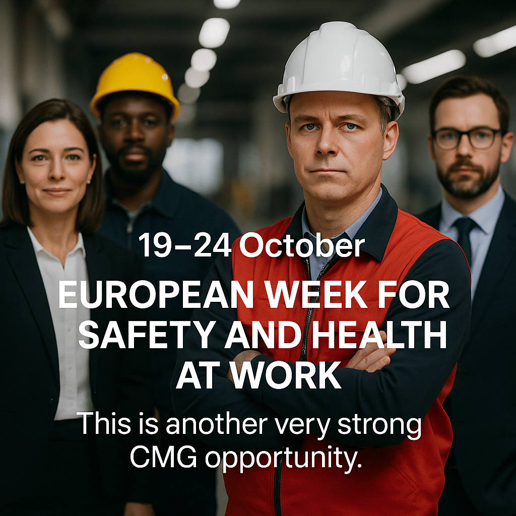 Compliance Managers - EUROPEAN SAFETY AND HEALTH AT WORK: Time to shift our focus. Health & Safety is more than PPE. Are y