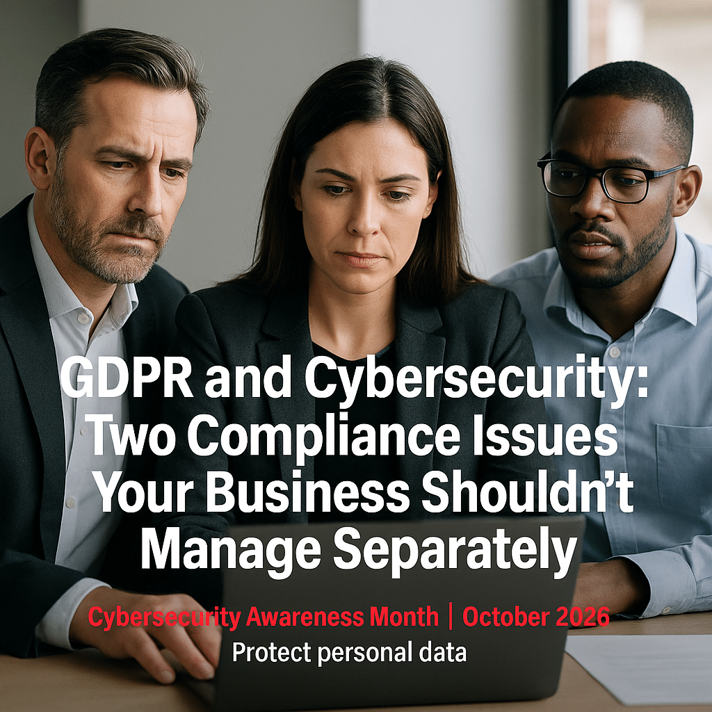 Compliance Managers - GDPR compliance and cybersecurity awareness month 2026 call attention to critical data protection. 