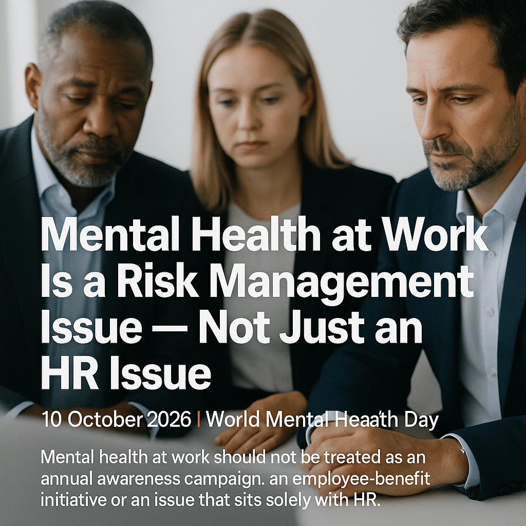 Compliance Managers - Mental health at work goes beyond awareness campaigns.