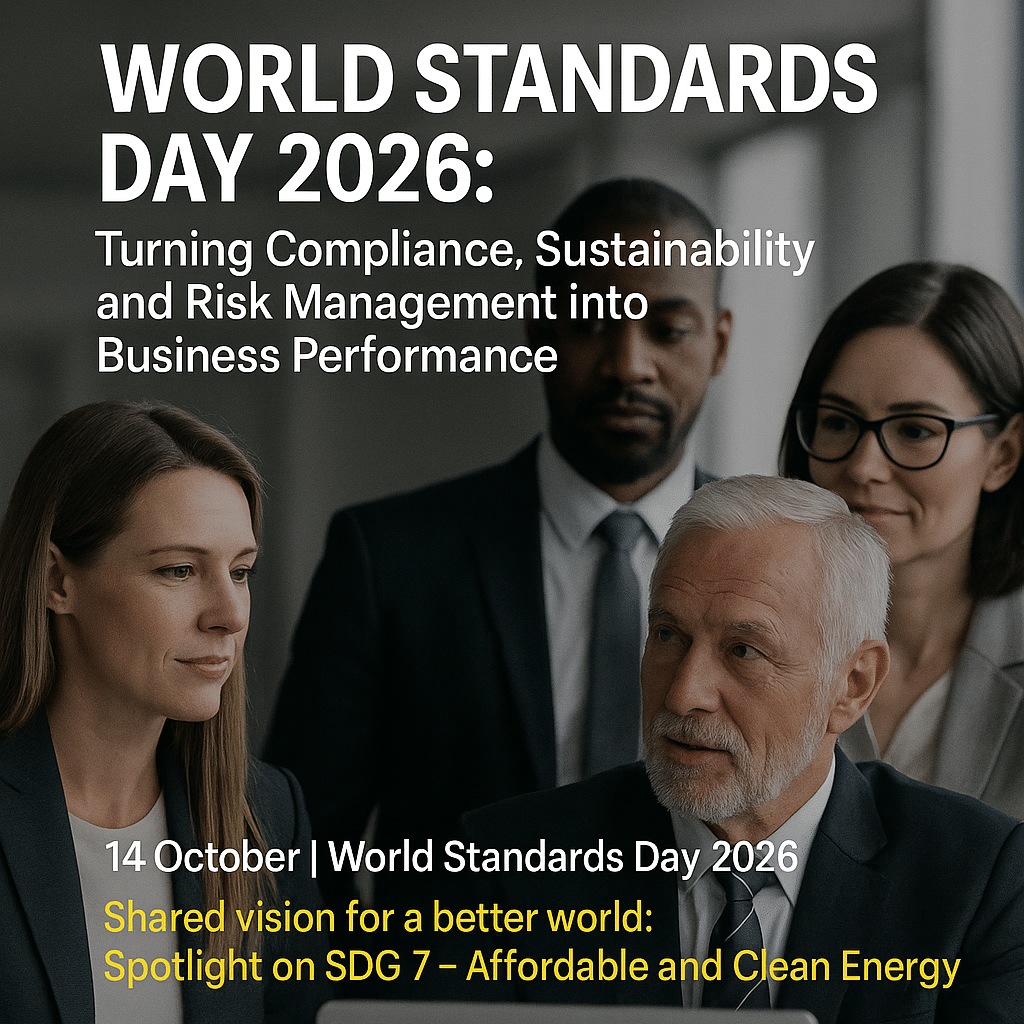 World Standards Day celebrates practical tools, not just documents or certificates. Compliance Managers - World Standards Day celebrates practical tools, not just documents or certificates.